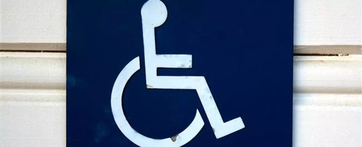 Handicapped parking logo