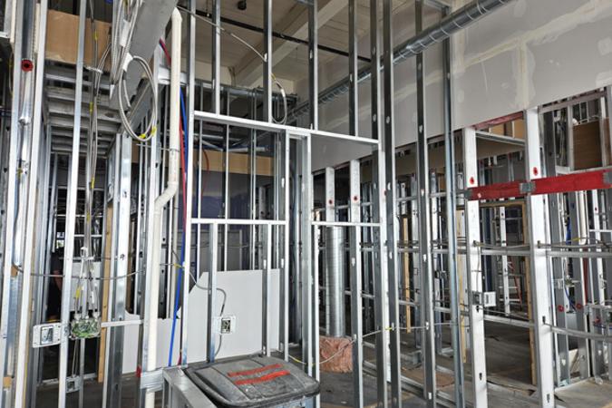Coventry Commons Inside Framing