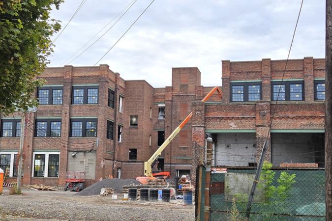 Coventry Commons 132 Harrison Rear of Building 10.15.25